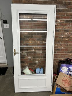 Storm Door - Pick Up Only $200 OBO
