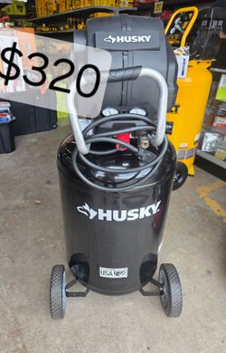 HUSKY 30 GALLON AIR COMPRESSOR – $320 🔥