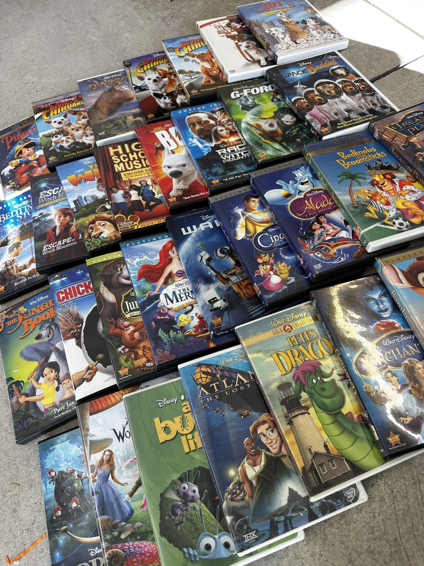 33 Disney Movie DVD’s All For This Price Great Deal