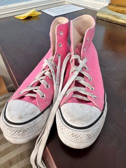 Converse Chuck Taylor platform High Top Sneakers Pink