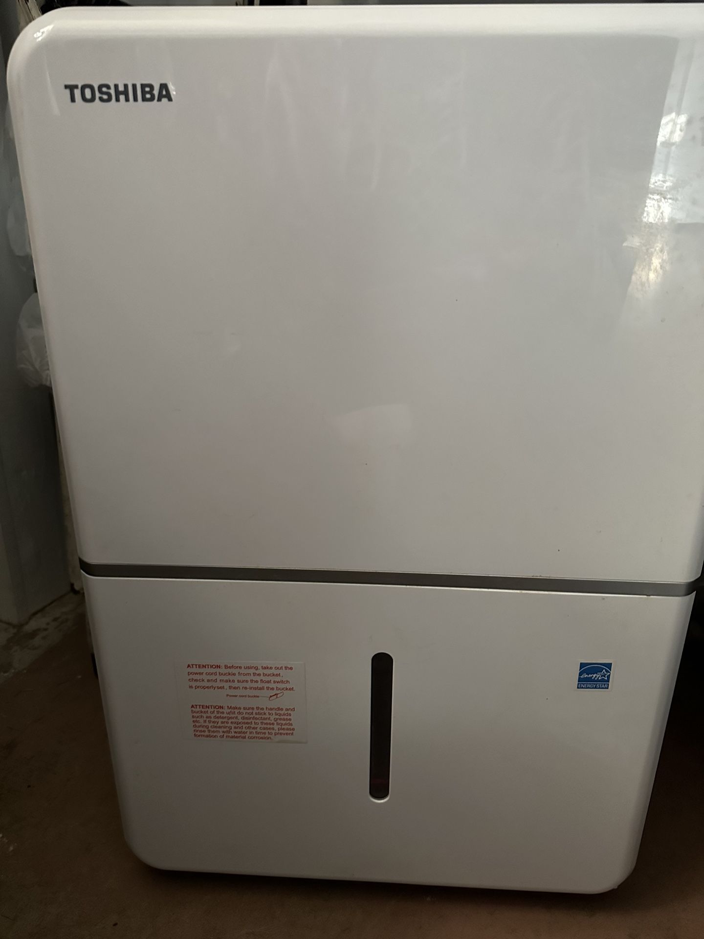 Toshiba Dehumidifier