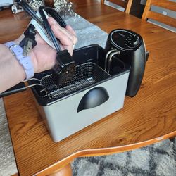 Presto 05460 Stainless Steel Basket Pro Fry 8 Cup Capacity Silver