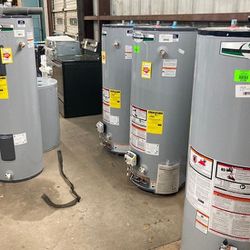 Gas and electric water heaters  6YO