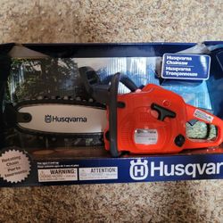 NEW Husqvarna Toy Chainsaw with Realistic Sounds and Rotating Chain, Chainsaw Toy for Kids Ages 3 and Up  $35