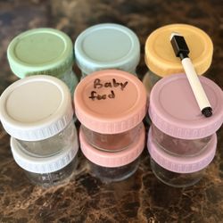 Glass Baby food Jars