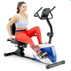 Marcy Magnetic Recumbent Bike, sit down exercise bike, workout machine, exercise equipment, cardio machine 