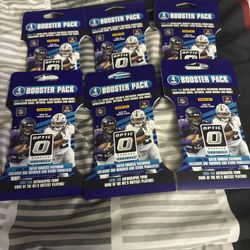 6 Panini Donruss Optic Booster Packs 4cards Per Pack