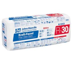 R30 Insulation Johns Manville