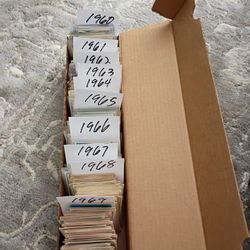 Vintage TOPPS Baseball Cards from the 1960's 