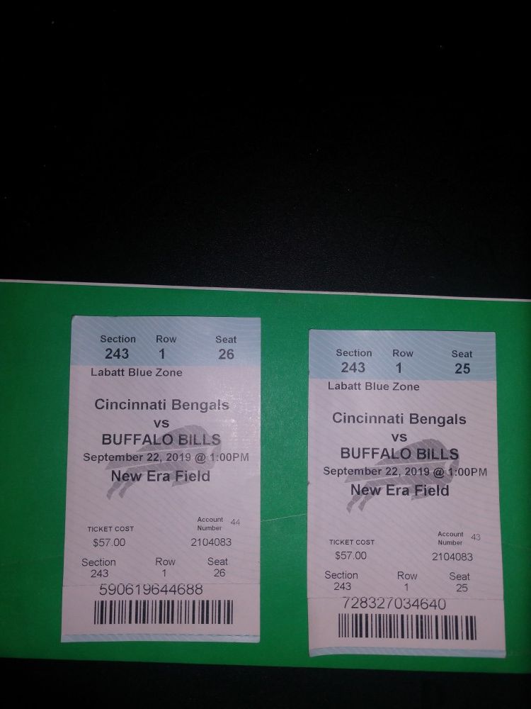 2 tickets to the home opener vs Cincinnati