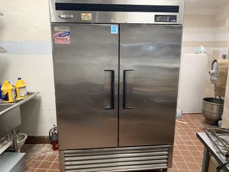2 door , Big freezer, with wheels. Very good condition, local pick up