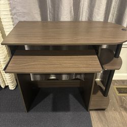 Small Computer Desk With Keyboard Drawer
