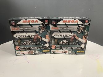 Brand New Sealed Panini Prizm Football NFL Mega Box