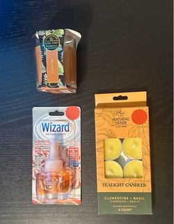 Home Fragrance Bundle – Candle, Oil Refill & Tealights