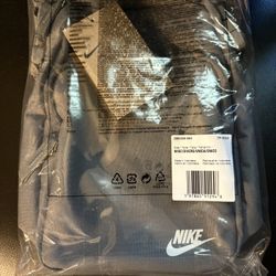 Nike Sportswear Heritage Crossbody Bag Unisex Casual Bag Grey NWT DB0456-084