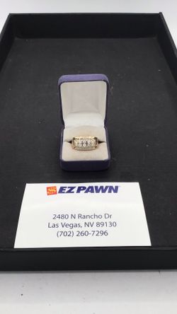 14 kt Fancy Man Ring 