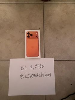 iPhone 17 pro max