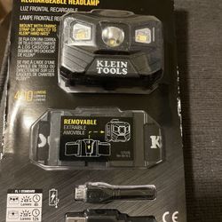 Klein Tools 56048 400 Lumens Rechargeable Headlamp New