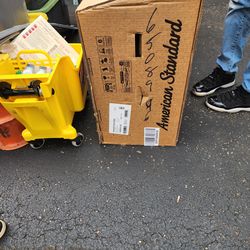 Brand new American standard bathtub Steel White with left side drain brand new