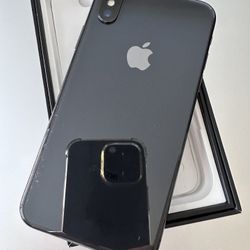 Iphone X 64GB JET GREY FACTORY UNLOCKED