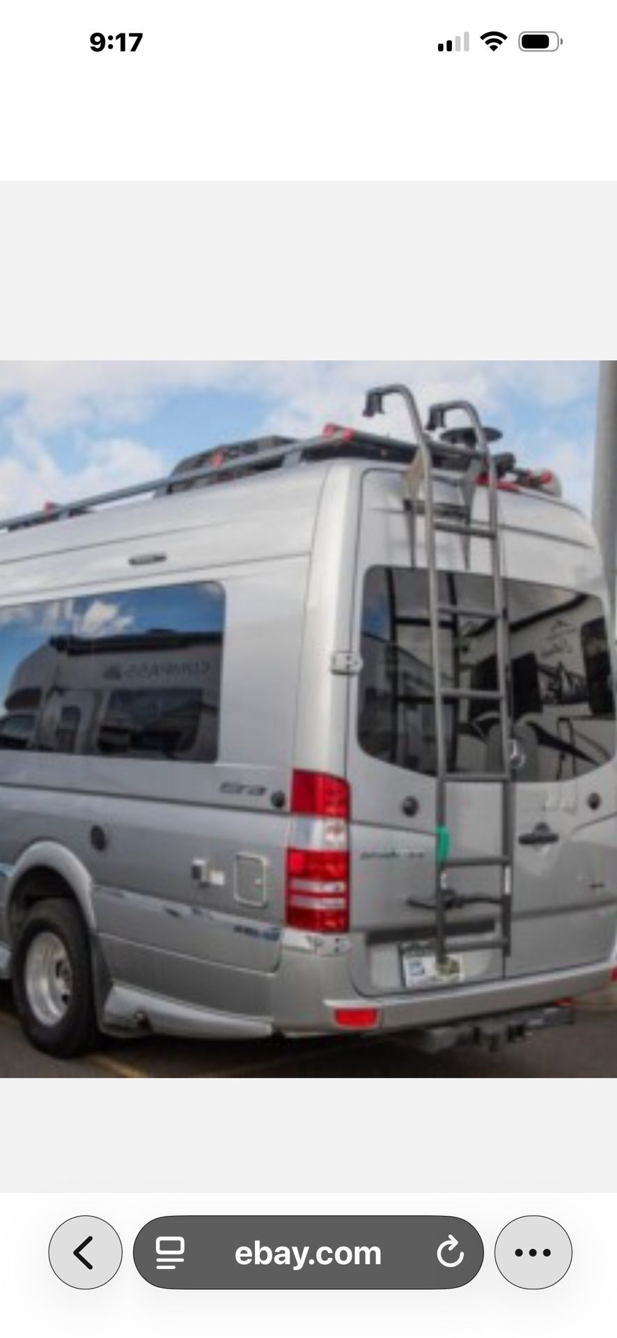 Black River Ladder For Winnebago Type RV 