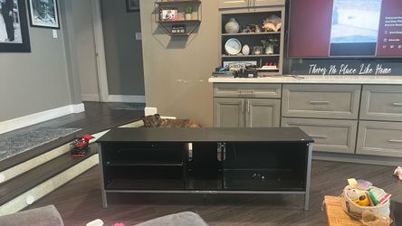 Tv stand with LEDs