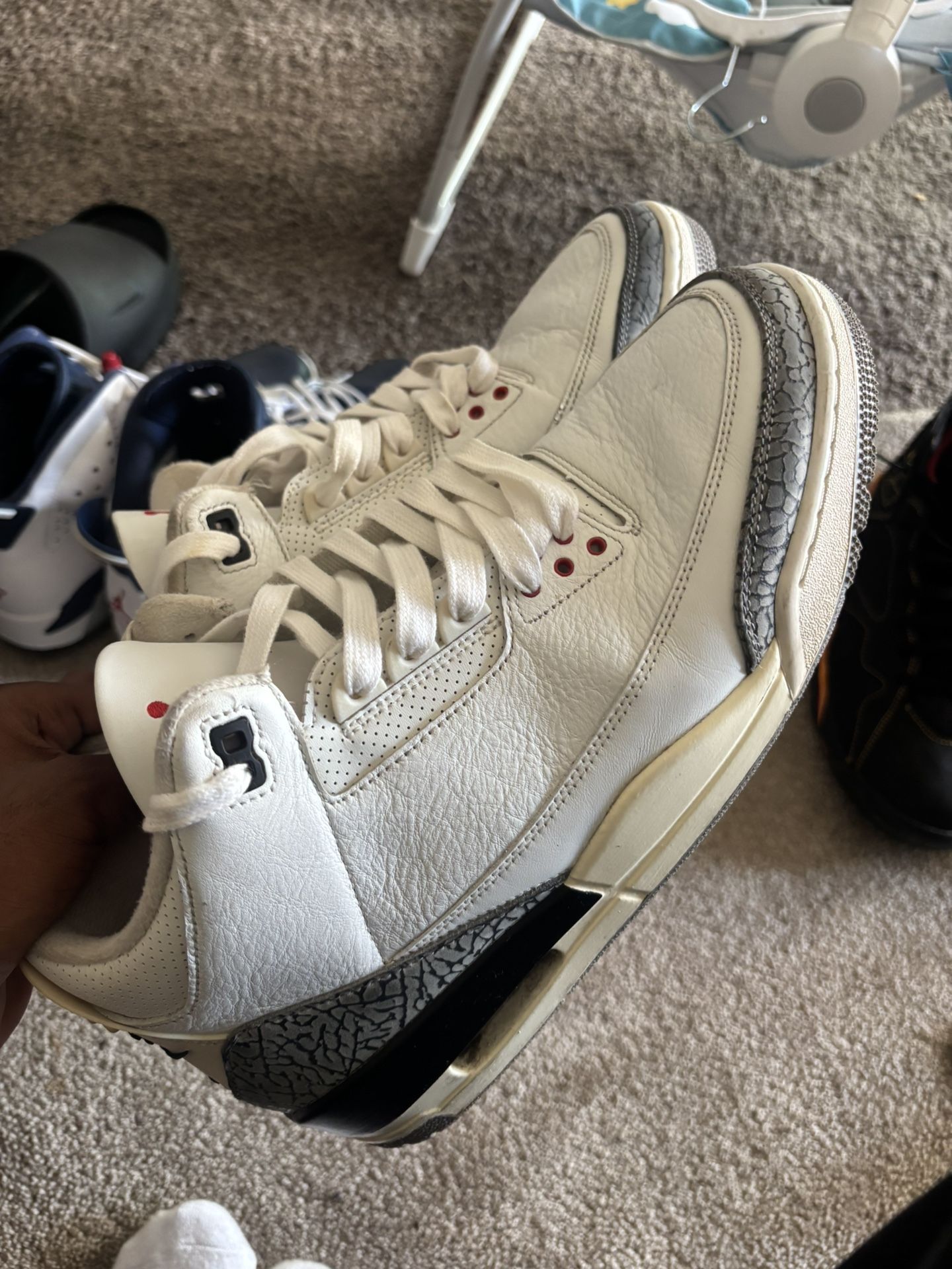 Jordan 3 White Cement Reimagined