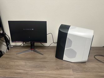 PC&Monitor Set Up Alienware R12 RTX3070 AOC 165Hz
