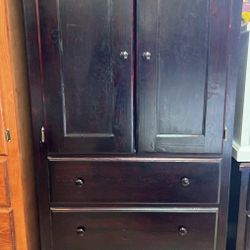 Tall Cherry Closet Pine 