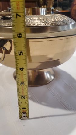 2 BRASS HOT POT VINTAGE