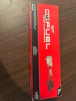 M12 FUEL 12V Lithium-Ion Brushless Cordless 3/8 in. Right Angle Impact Wrench (Tool-Only)