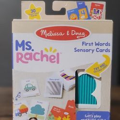 Ms. Rachel First Words Sensory Cards