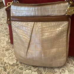 Beautiful Brahmin Leather Cross Body Bag 