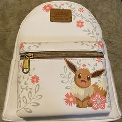 Loungefly Pokemon Eevee Spring Flowers Mini Backpack Bag