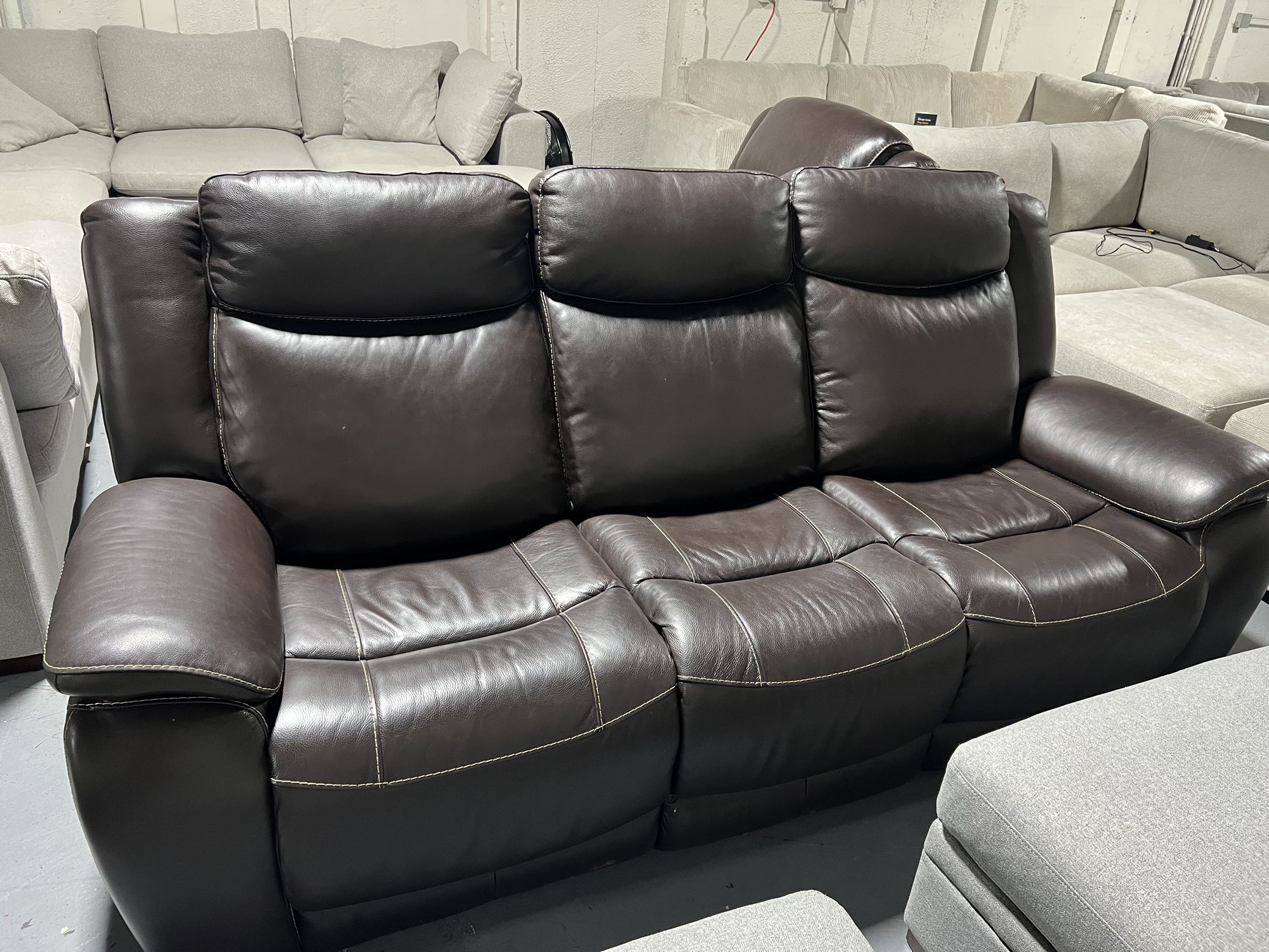COUCH SOFA ELECTRIC RECLINER 