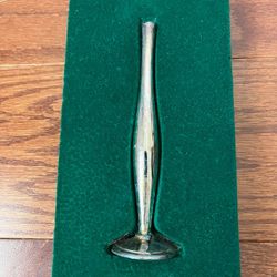 Vintage Silver Plate, Single Flower/Bud Vase 6 Inches Tall
