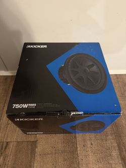 Kicker 12" CompVX 2 Ohm