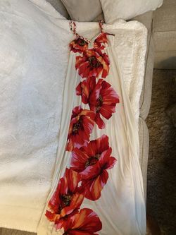 Silky Hawaiian Style Dress 