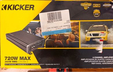 Kicker CXA360.4 4-Channel Amp
