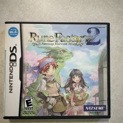 Rune Factory 2: A Fantasy Harvest Moon - Nintendo DS