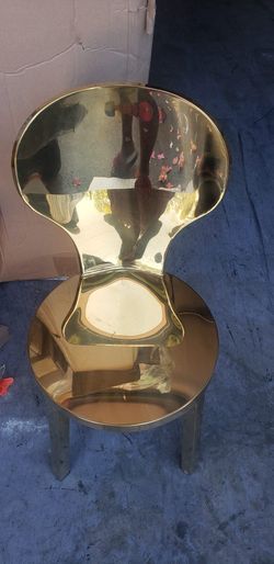 All Gold Children Chair