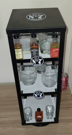 Spinning Jack Daniel's Tabletop Bar