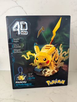 Pokemon 4D Build Pikachu 3D Model Kit Puzzle 201pc