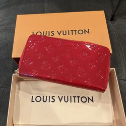 Louis Vuitton Wallet Red New
