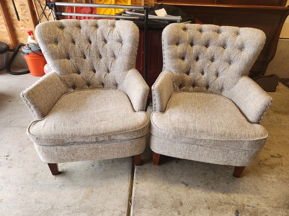 2 Upholstered Chairs