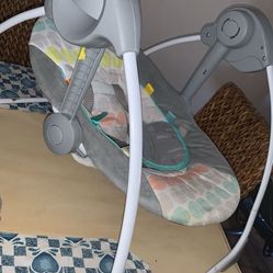 Baby Swing And A Rocking Chair Work Good My Baby Grew Asking $25 For Both 