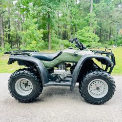 Honda Rancher 350 4x4 329cc, 5 speed 