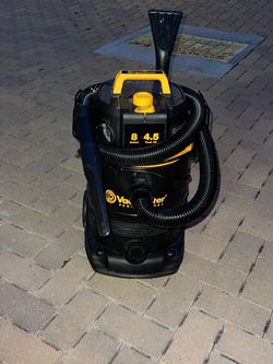 Vacmaster Professional 8-Gallon 4.5 HP Wet/Dry Vac