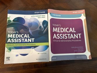 Medical Assisting Workbooks and textbook