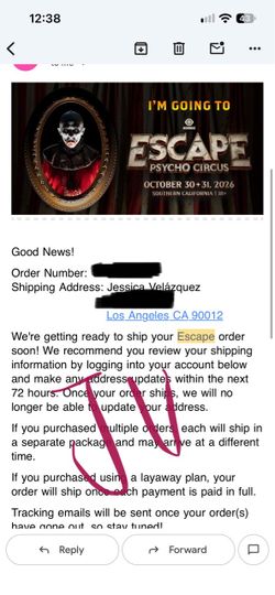 Escape Ticket